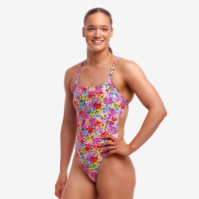 【THE MOZZ】[Premium] Benny Pleated One Piece Funkita Diamond Back One Piece Summer Nights | Ladies Swimwear