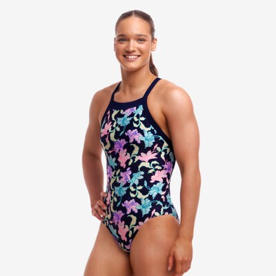 Funkita Sky Hi One Piece Geisha Garden | Ladies Swimwear
