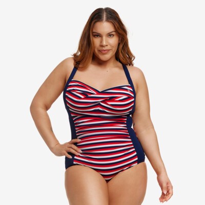 Riviera Ladies Ruched One Piece