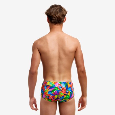 Funky Trunks Sidewinder Swim Trunks Summer Swirl | Boys Swimwear