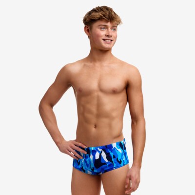 Chaz Michael Boy's Sidewinder Trunks