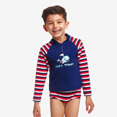 Riviera Toddler Boy's Zippy Rash Vest