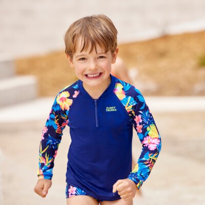 In Bloom Toddler Boy's Zippy Rash Vest