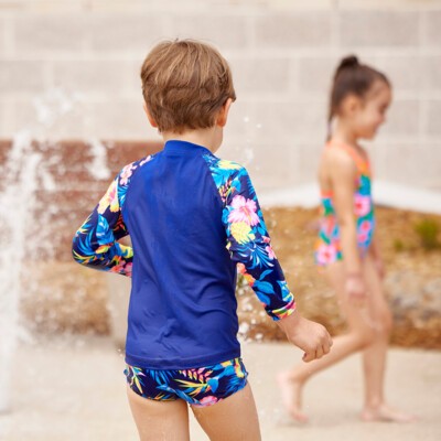 In Bloom Toddler Boy's Zippy Rash Vest