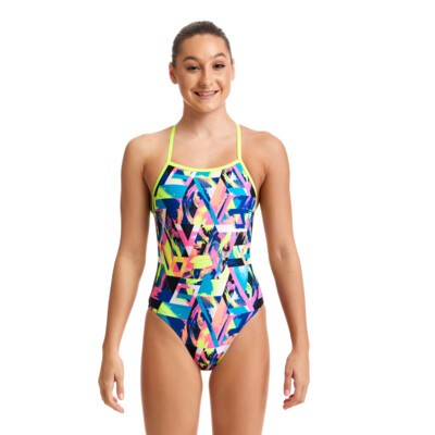 Brush Cuts Girl's Tie Me Tight One Piece