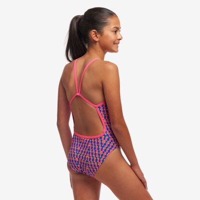 Daily Steps Girl's Single Strap One Piece