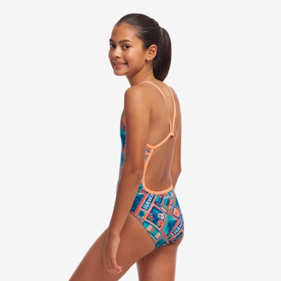 Tiki Tango Girl's Single Strap One Piece
