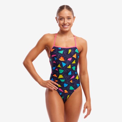 Fly Bye Ladies Strapped In One Piece