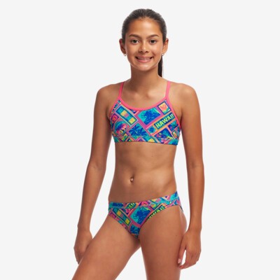 Coco Canel Girl's Racerback Two Piece