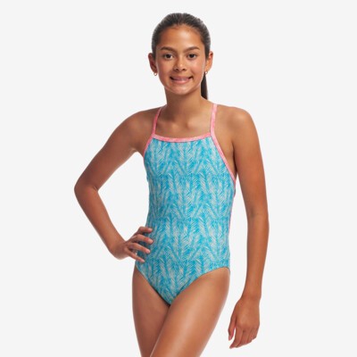 【NONCODE】Lothian String One Piece Speedo Women's Rib Quantum Splice One Piece Swimsuit (Fairy