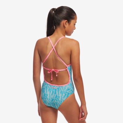 Palm Star Girl's Tie Me Tight One Piece