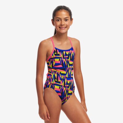 Girl's Single Strap One Piece Sugar Hits