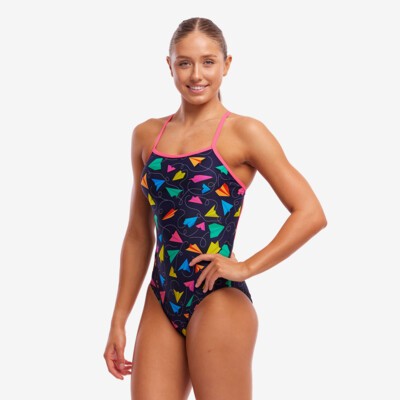 Fly Bye Ladies Swim Secure One Piece