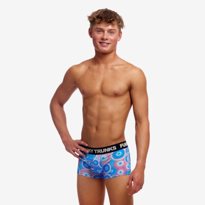 Bundjalung Blue Boy's Underwear Trunks