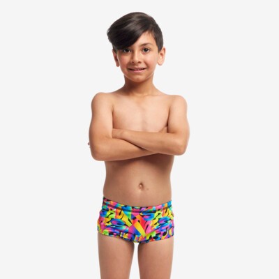 Toddler Boy's Printed Trunks Cyber City