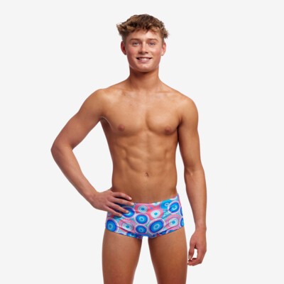 Bundjalung Blue Boy's Sidewinder Trunks