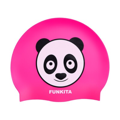 Hey Panda  Silicone Swimming Cap