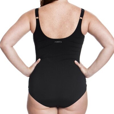 Still Black Ladies Scoop Neck One Piece