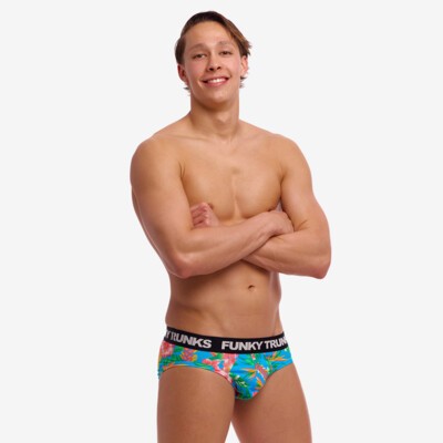 Blue Hawaii Men's Underwear Briefs