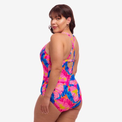 Just Jungle Ladies Brace Me Back One Piece