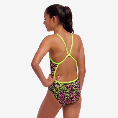 Water Wings Girl's Single Strap One Piece