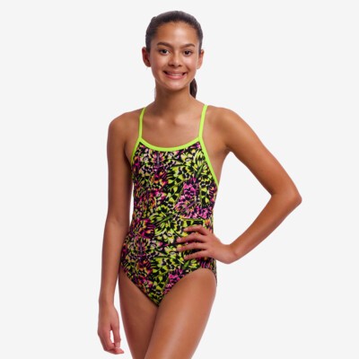 Water Wings Girl's Single Strap One Piece