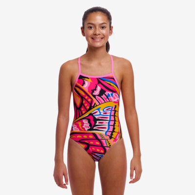 Lover Flies Girl's Strapped In One Piece