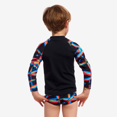 Pocket Rocket Toddler Boy's Zippy Rash Vest