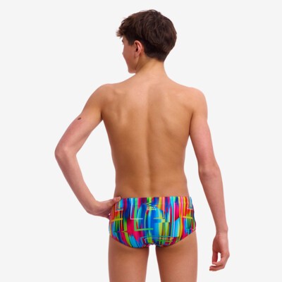 Funky Trunks Sidewinder Swim Trunks Oiled Up | Boys Swimwear