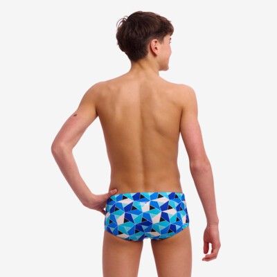 希少 絶版品 リヤドロ Verano In Fantil Summer Funky Trunks Classic Swim Trunks Still Ocean | Boys Swimwear