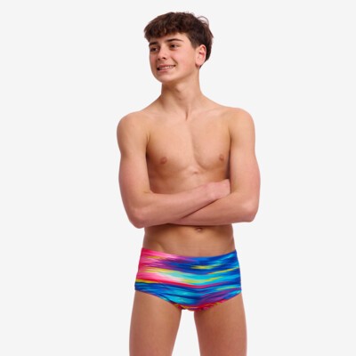 Funky Trunks Sidewinder Swim Trunks Oiled Up | Boys Swimwear