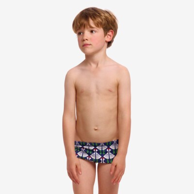 Sitting Duck Toddler Boy's Printed Trunks