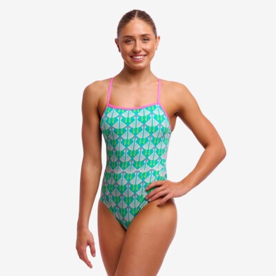 Girls Some Zoo Life Single Strap One Piece