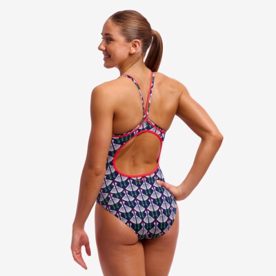 Sitting Duck Ladies Diamond Back One Piece