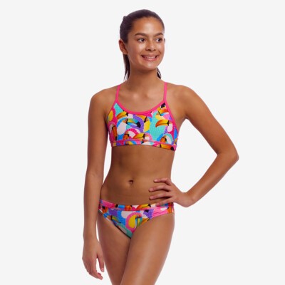 Tou By Tou Girl's Racerback Two Piece