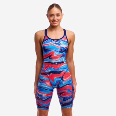 Wave Craze Ladies Fast Legs One Piece
