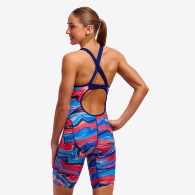 Wave Craze Ladies Fast Legs One Piece