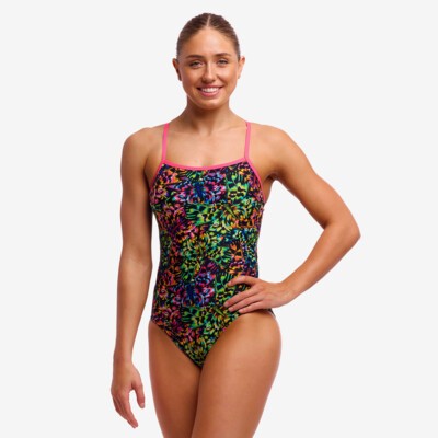 【NONCODE】Porico String One Piece One-piece swimsuit colour black | Liu Jo