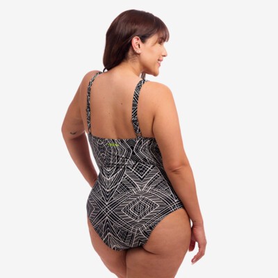 新品未使用Randy Curvy tweed zip one piece Curvy tweed zip one piece – Randy