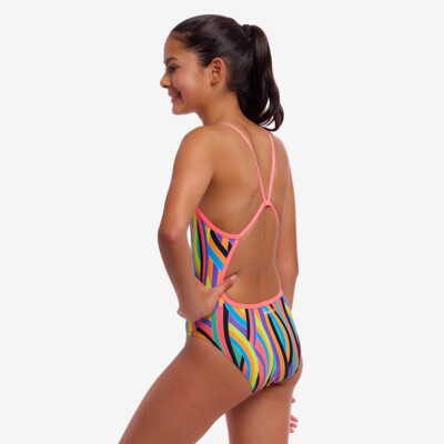Curl Curl Girl's Single Strap One Piece