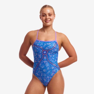 【NONCODE】Lothian String One Piece Ladies Strapped In One Piece Walk Together