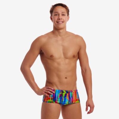 【みき】the fighting men&#39;s  ＆　RAINBOW Funky Trunks Training Swim Jammers Broken Hearts | Mens Swimwear
