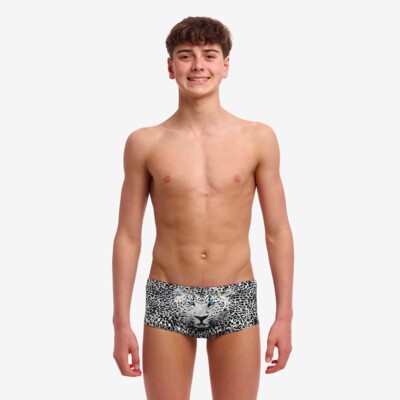 White Walker Boy's Sidewinder Trunks