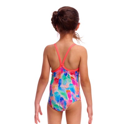 Tickle Pink Toddler Girl's Printed One Piece
