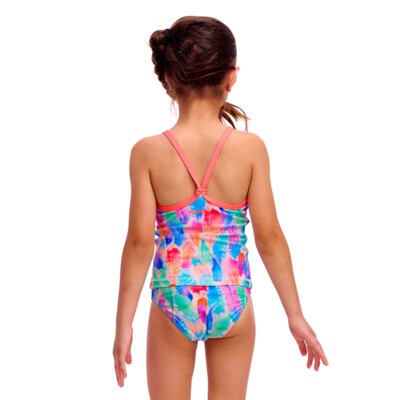 Tickle Pink Toddler Girl's Swim Steady Tankini & Brief