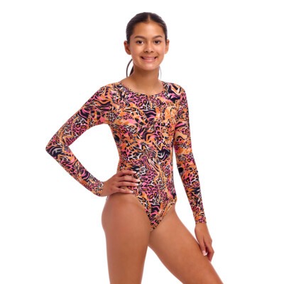 Tipsy Tiger Girl's Long Shot One Piece