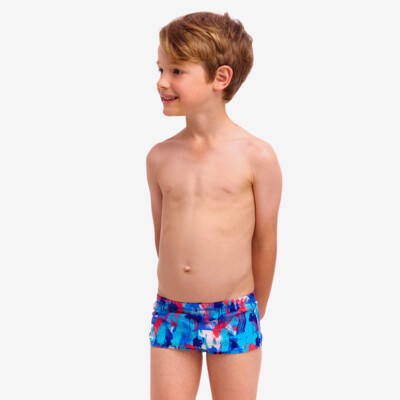 Messy Messy Messy Toddler Boy's Printed Trunks