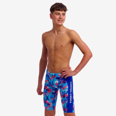 Messy Messy Messy Boy's Training Jammers