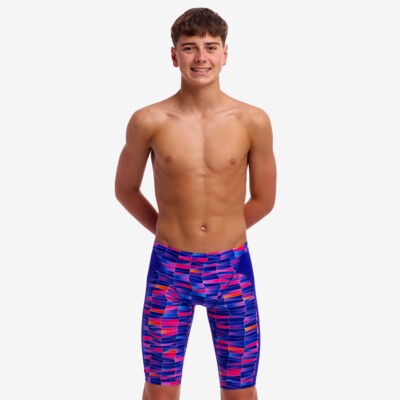 Warped Waves Boy's Training Jammers