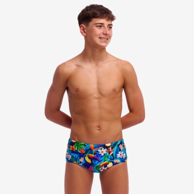 Birdie Wordie Boy's Sidewinder Trunks